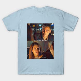 Does He Make You Laugh | Ocean's Eleven (2001) Movie Digital Fan Art T-Shirt